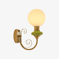 Radiara sculptural vertical metal wall lamp – modern sculptural wall sconce for living room and hallway | Souliia