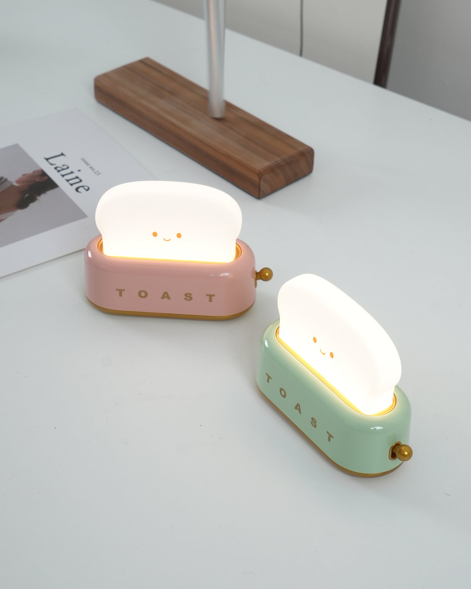 Toaster Table Lamp (built-in battery) | Souliia