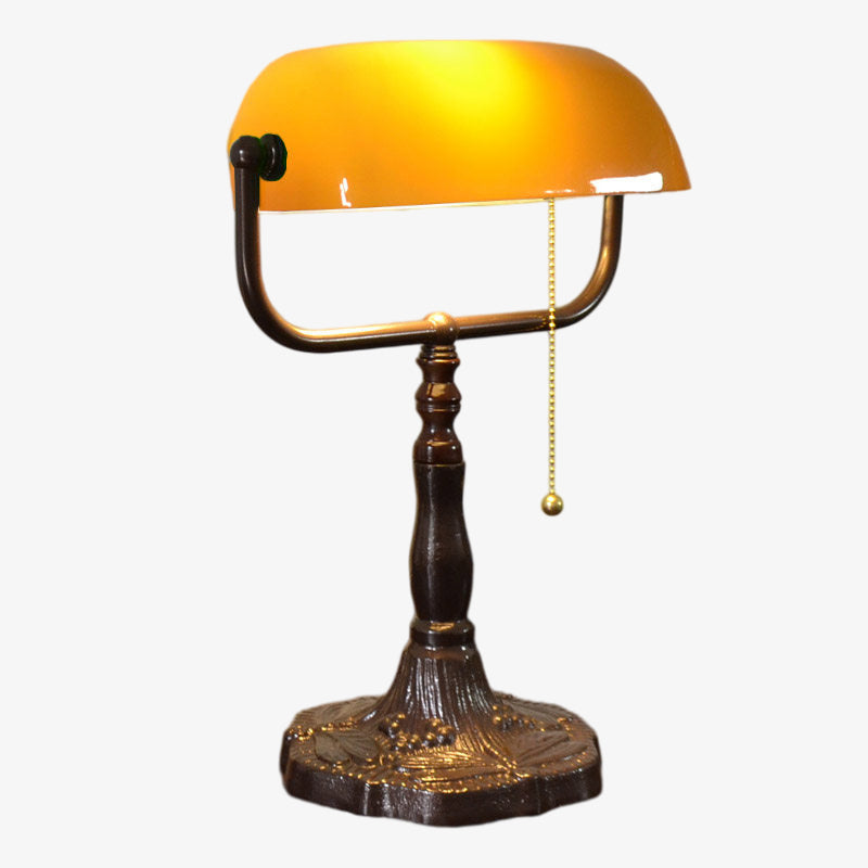 TF Tivanny Floral Stained Glass Desk Lamp - Vintage Table Light for Bedroom Study Living Room | Souliia