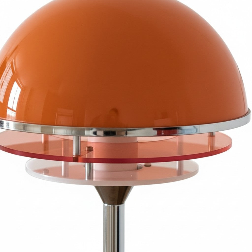 Sunset Bauhaus Vintage Stil Acryl Sonnenuntergang Tischlampe - AFTERGLOW S2 | Souliia
