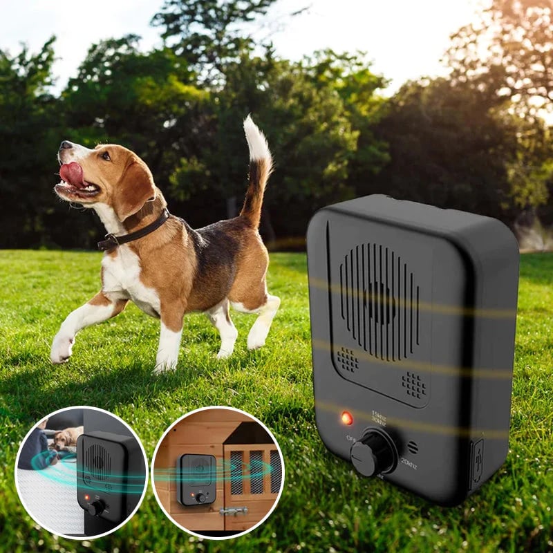 Ultrasonic Bark Control Device for Home and Garden – SilentGuard - Souliia