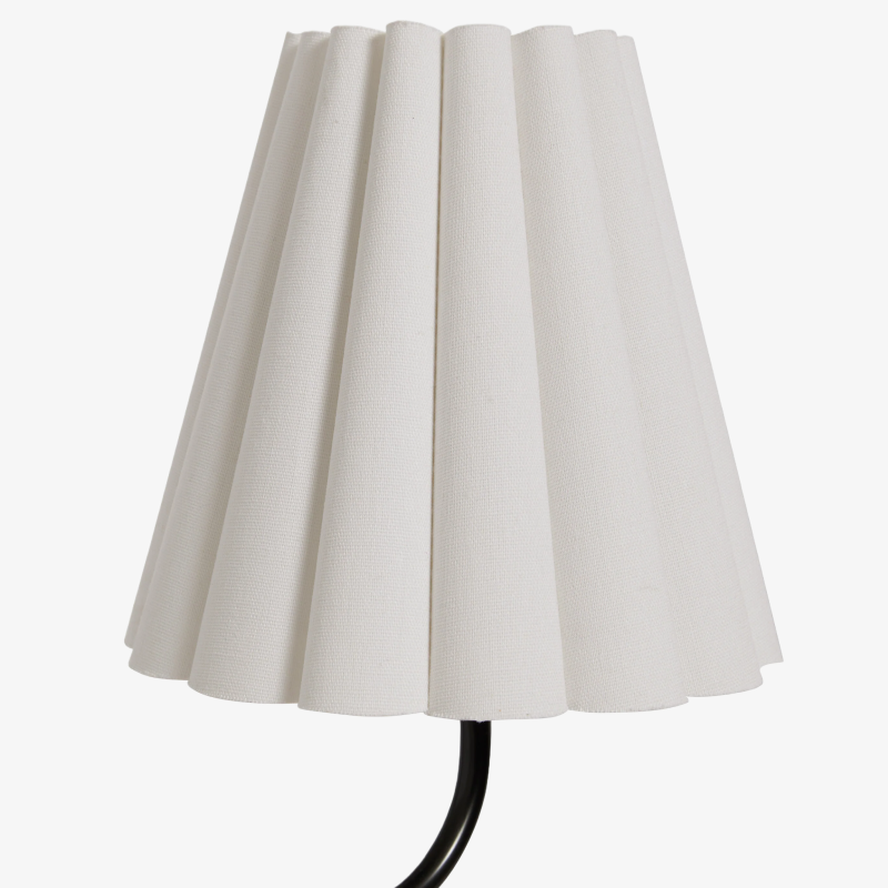 Ruffmeto Ruffled Shade Metal Frame Chandelier for Dining, Entry and Living Room | Souliia