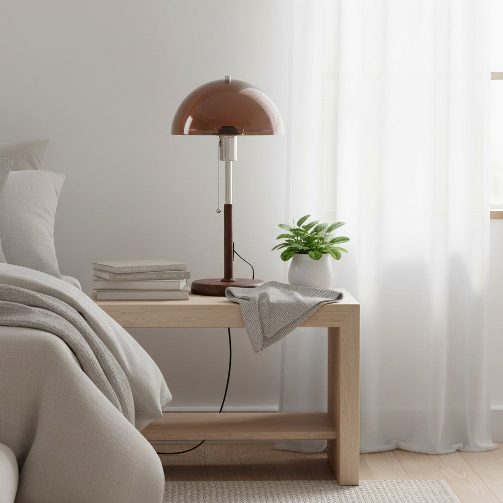 Sunset Afterglow Moderne Akzent-Tischlampe - Retro-Stil Lampe für Schlafzimmer oder Büro | Souliia