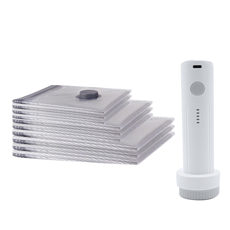 Sacs de rangement sous vide avec pompe – Gagnez 80% d’espace supplémentaire - Souliia