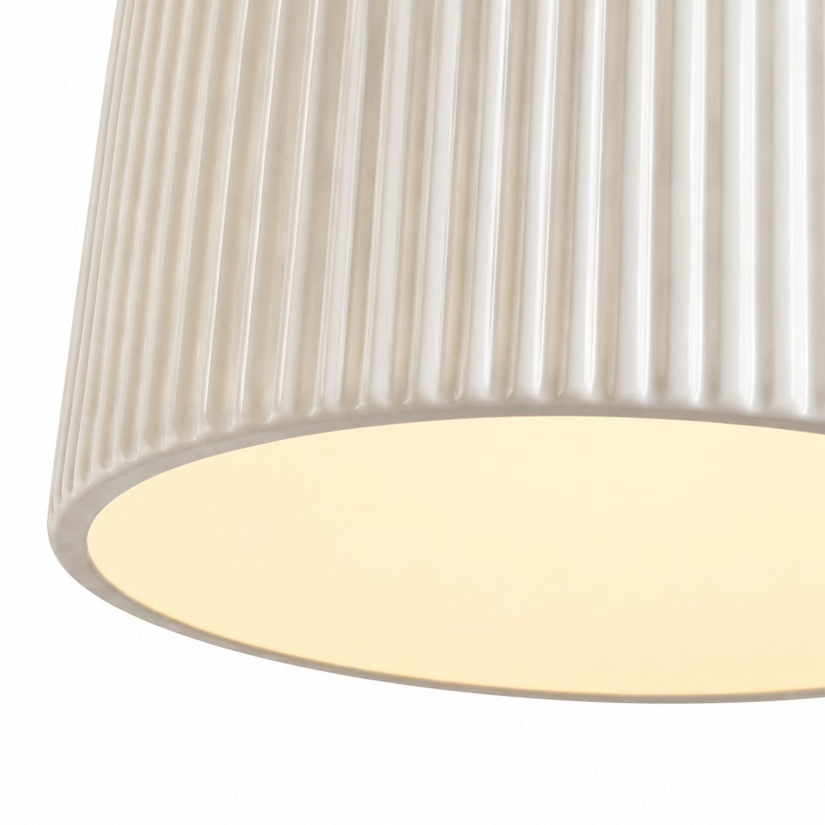 Mini lampada a sospensione in ceramica e ottone Wabi-Sabi | Souliia