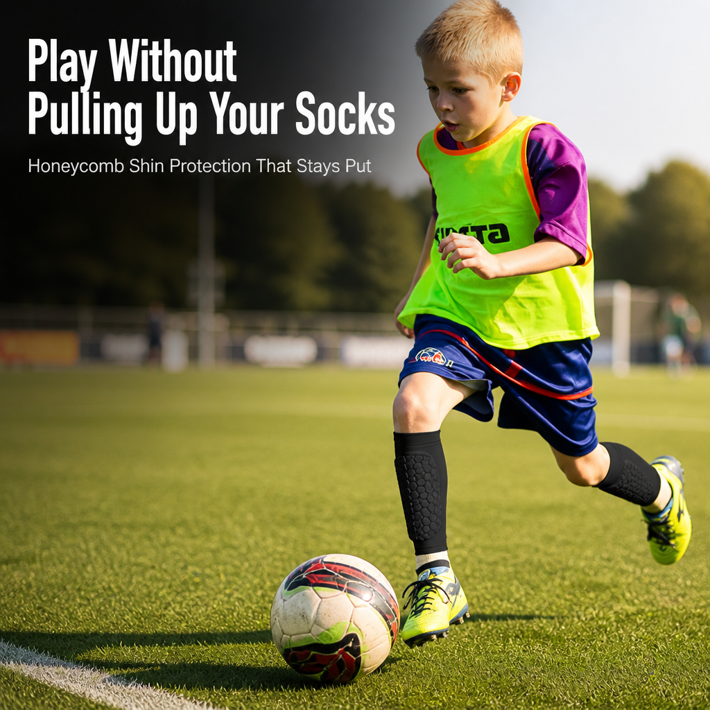 RevoGuard — Shield Young Shins From Every Tackle Without the Bulk or Slipping - Souliia