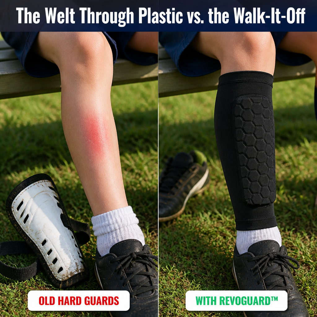 RevoGuard — Shield Young Shins From Every Tackle Without the Bulk or Slipping - Souliia
