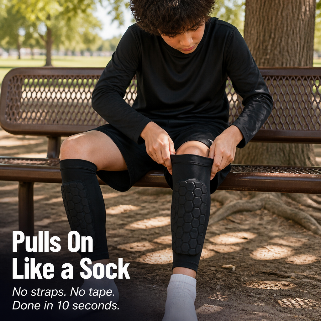 RevoGuard — Shield Young Shins From Every Tackle Without the Bulk or Slipping - Souliia