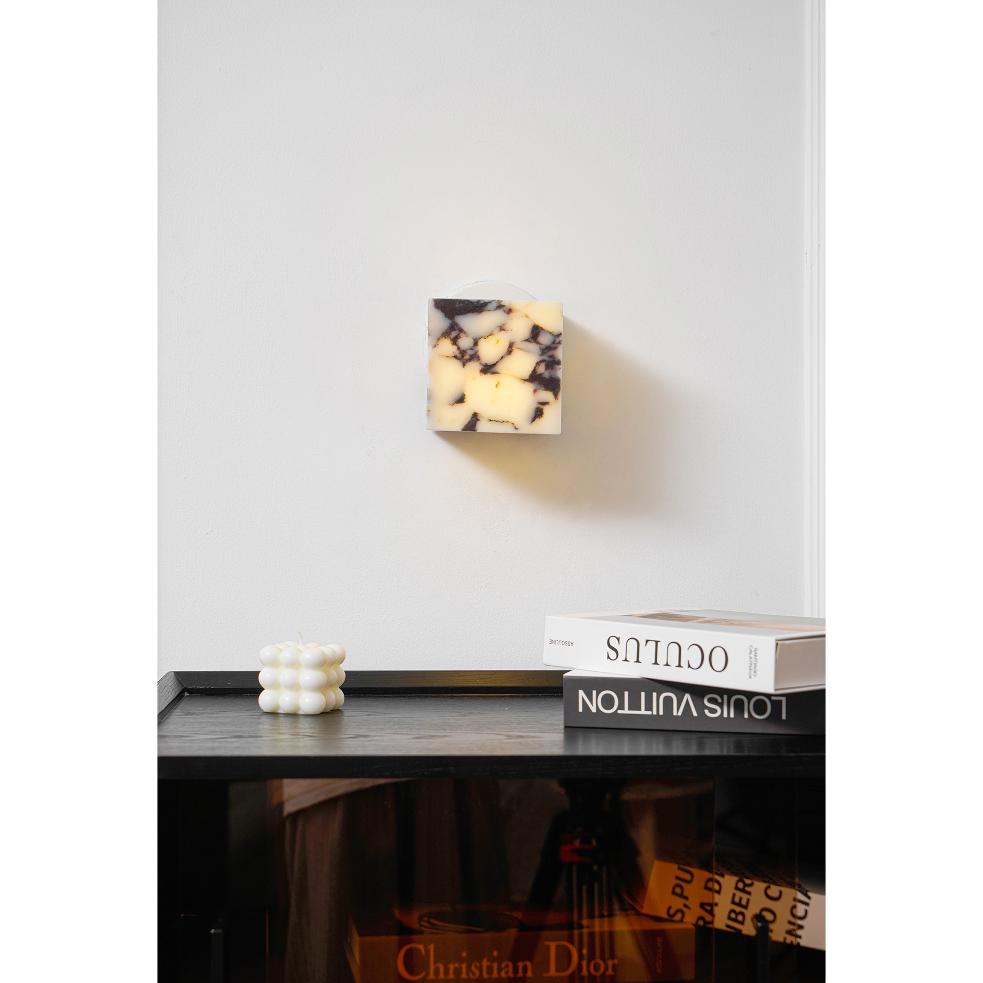 Square Marble Wall Lamp | Souliia