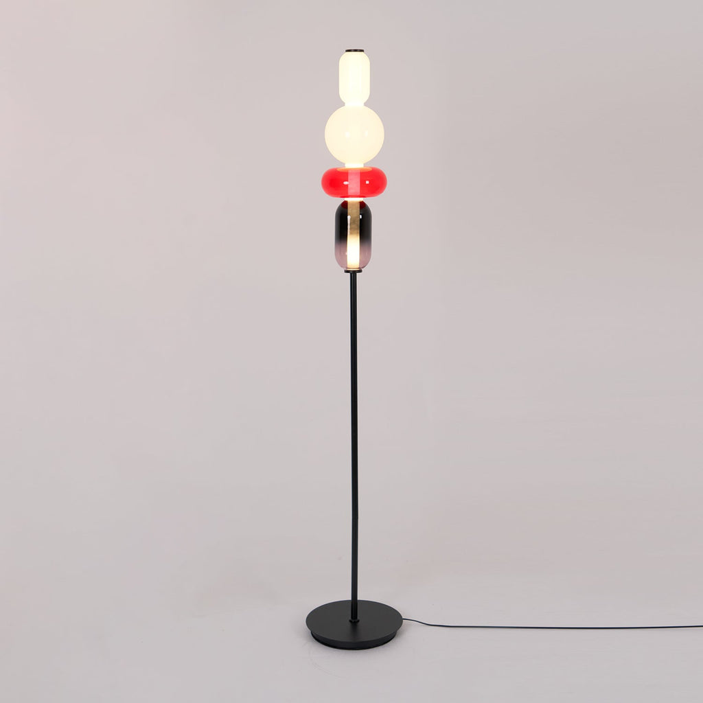 Buntglas Stehlampe | Souliia