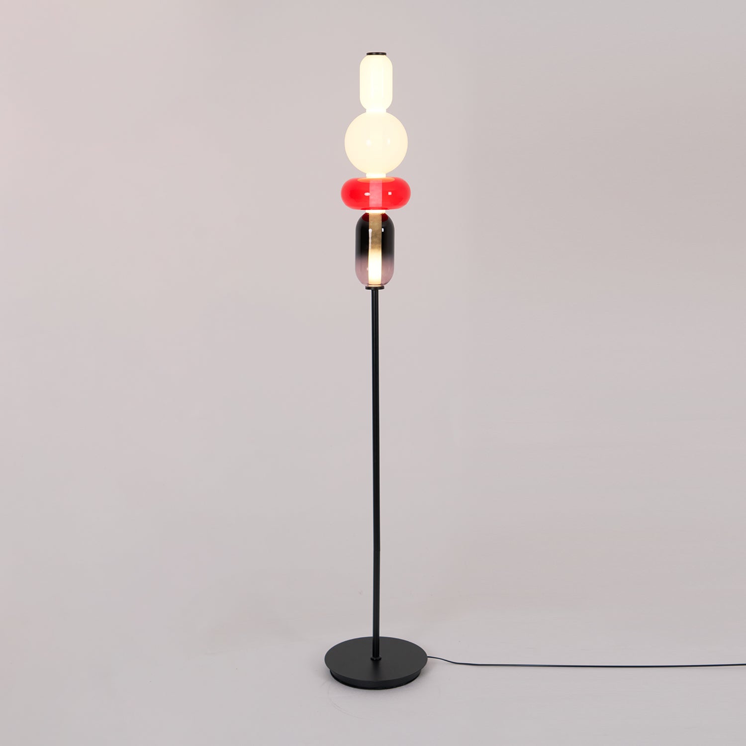 Buntglas Stehlampe | Souliia