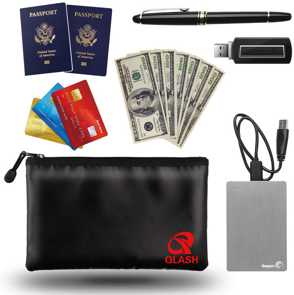 Water-Resistant and Fireproof Bag for Protecting Important Documents - Souliia