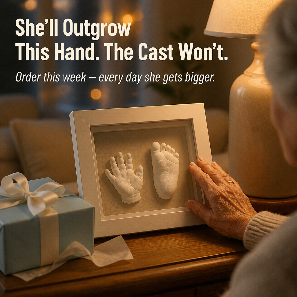 SereniPrints — Cast Your Baby's Tiny Hands & Feet in 3D Plaster Keepsakes - Souliia