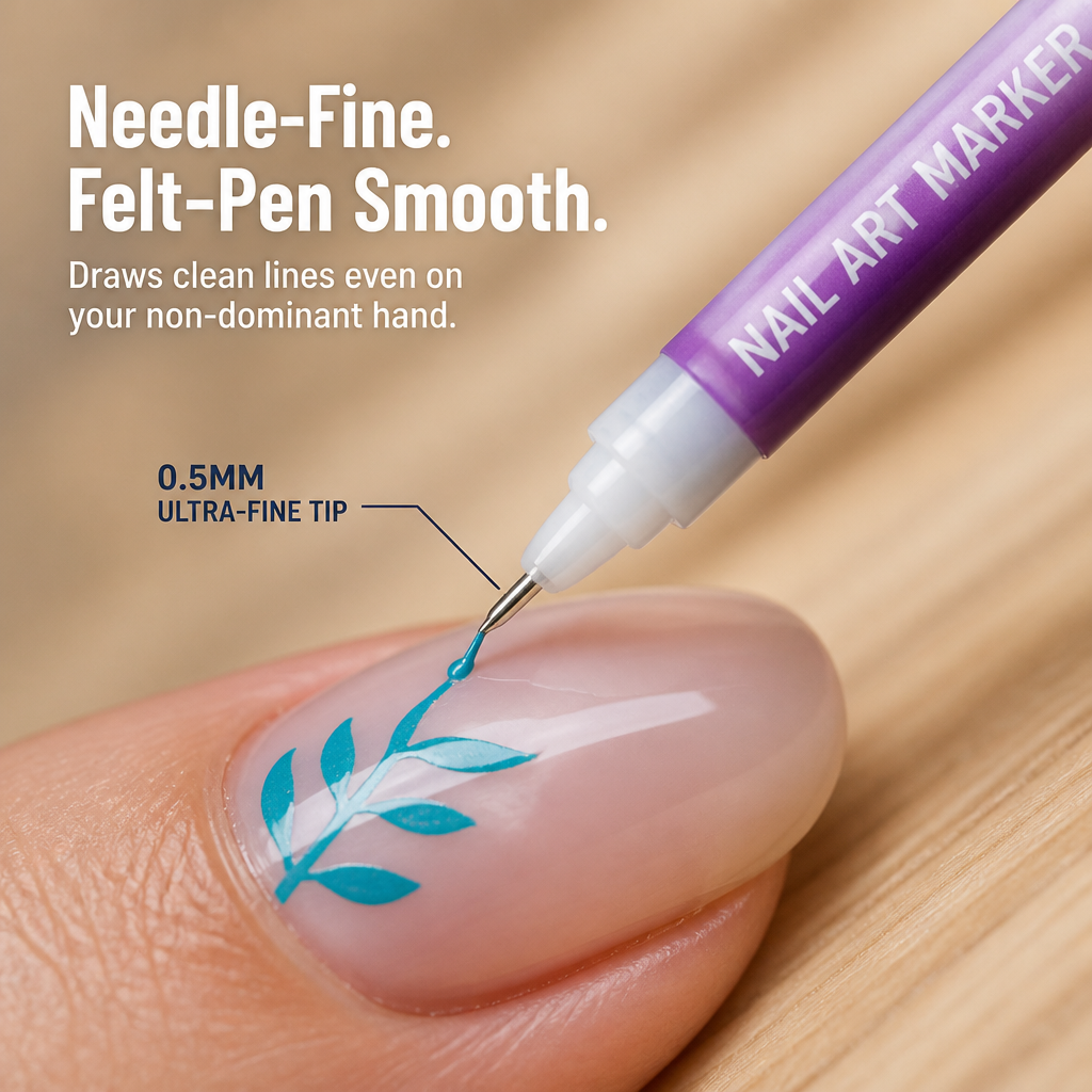 VeLuxeArt — Réalisez chez vous un nail art d’une précision digne d’un salon, sans pinceaux ni compétences particulières - Souliia