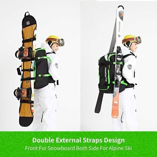 Travel Backpack for Skiing and Snowboarding – 50 Liters - Souliia