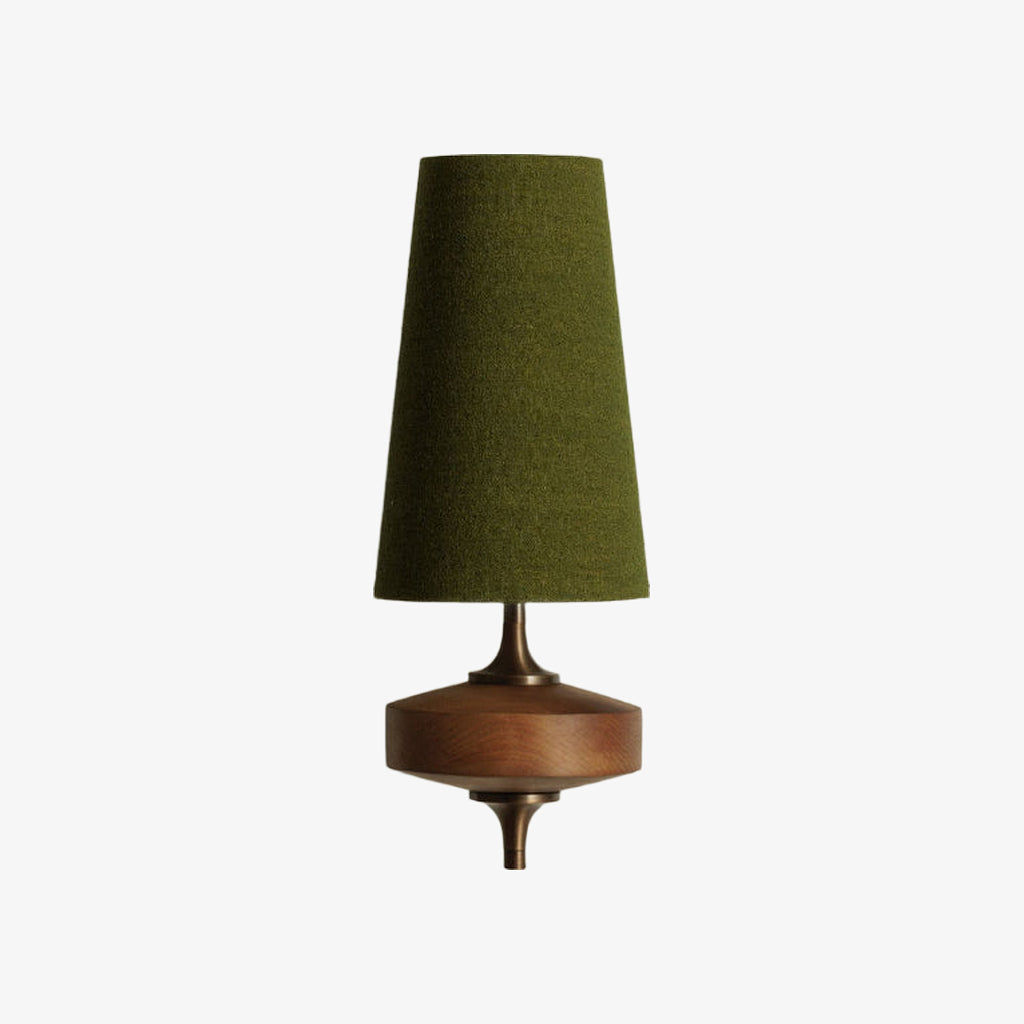 Rowan Retro Fabric Shade Wall Sconce – Classic Fabric Lighting For Bedroom | Souliia