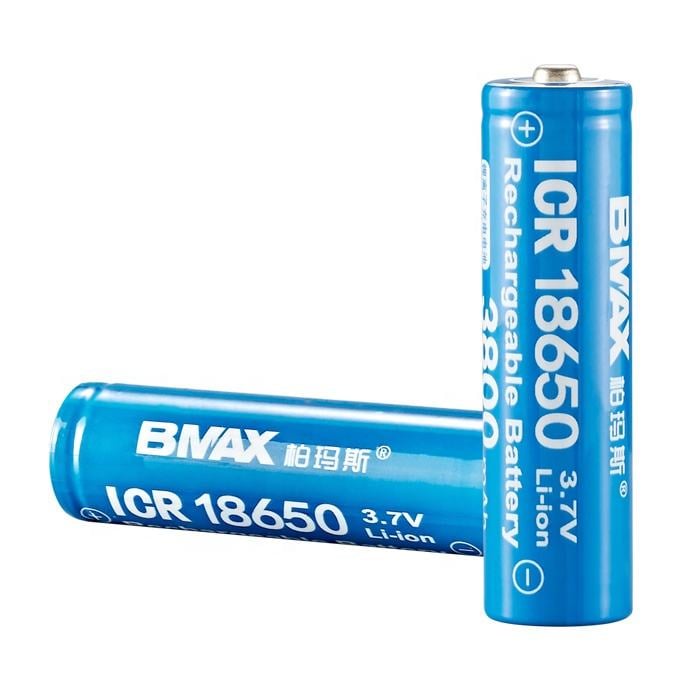 充電式3.7Vリチウムイオンバッテリー（18650） - 2個セット - Souliia