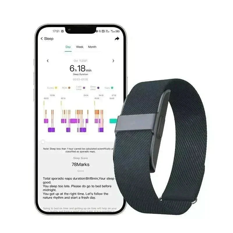 Rastreador de actividad impermeable para monitorizar la actividad, la frecuencia cardíaca y el oxígeno - Souliia