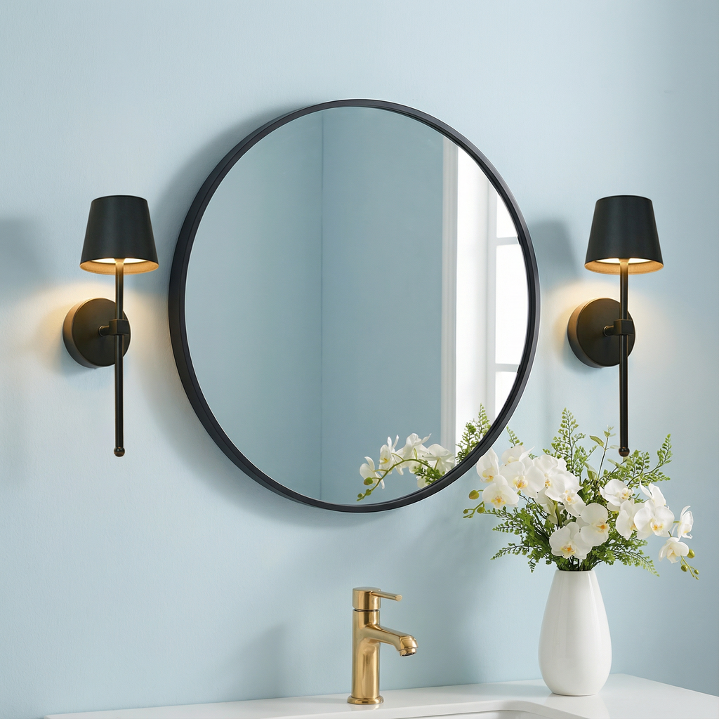 Cordless Rechargeable LED Wall Light — Elegant Modern Sconce Design