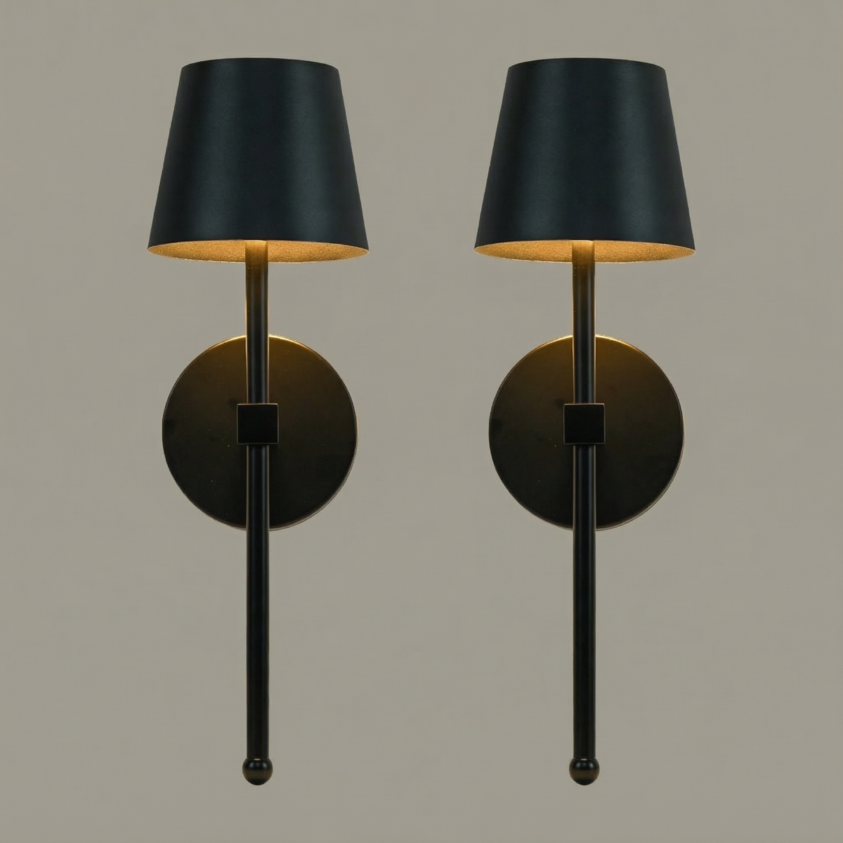 Cordless Rechargeable LED Wall Light — Elegant Modern Sconce Design
