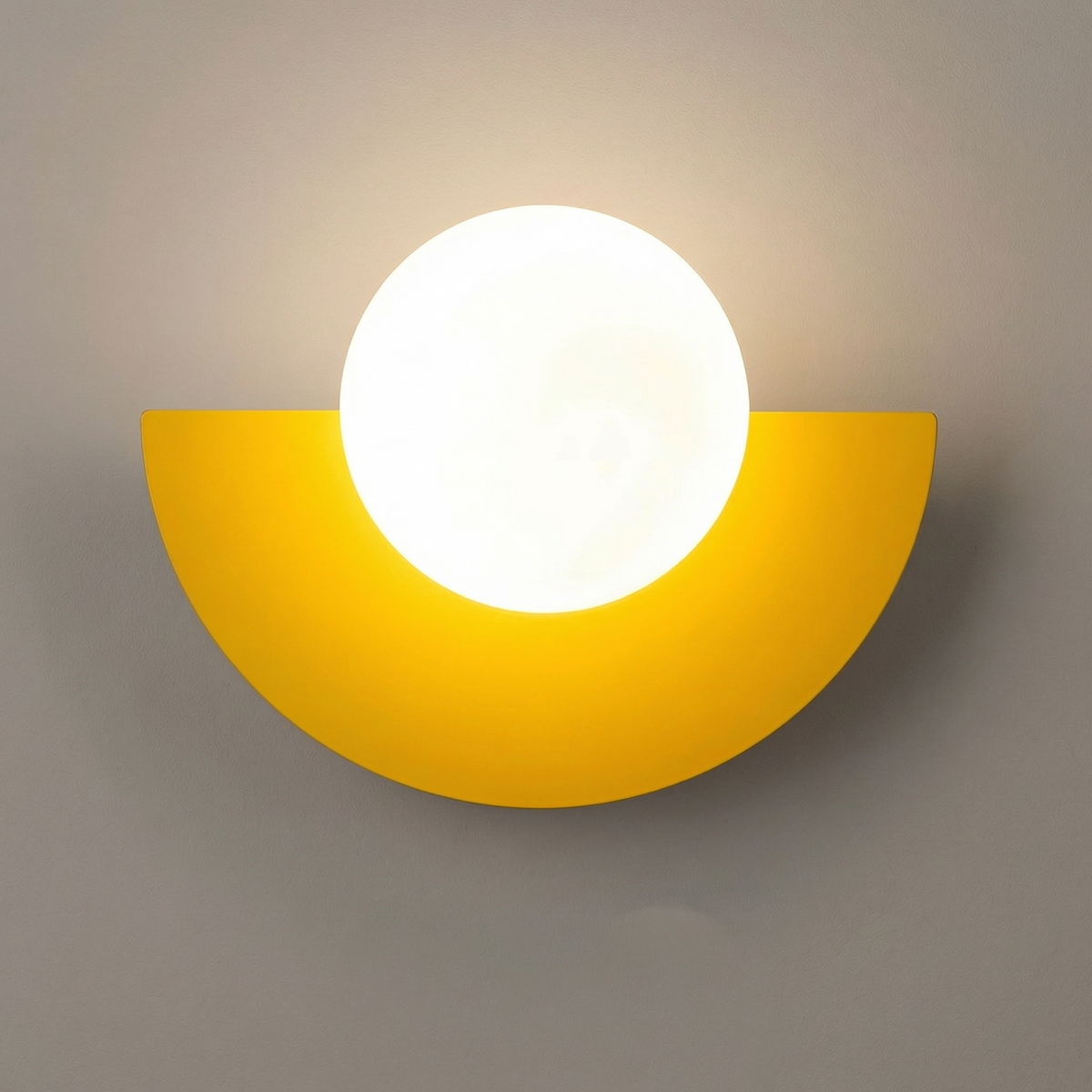 Summit Semicircle Wall Luminaire - Built-In LED Wall Light