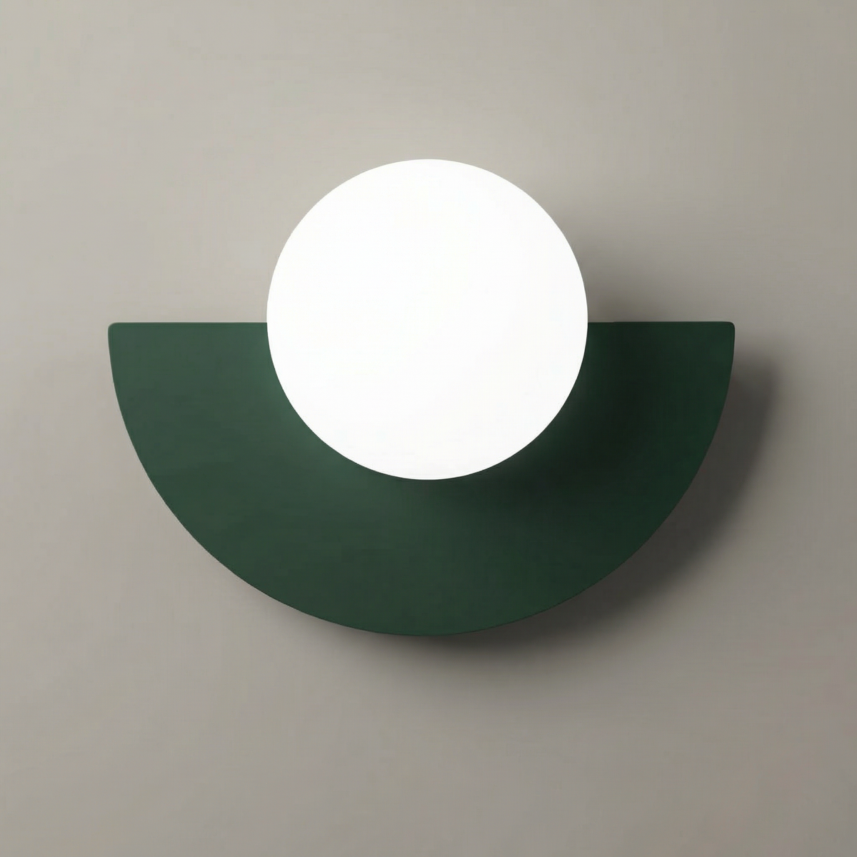 Summit Semicircle Wall Luminaire - Built-In LED Wall Light