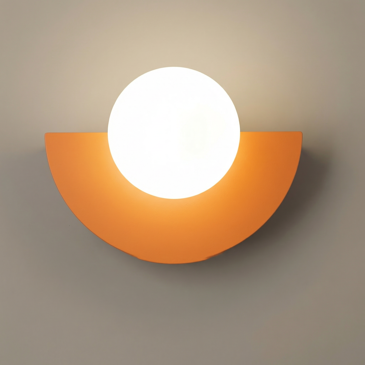 Summit Semicircle Wall Luminaire - Built-In LED Wall Light