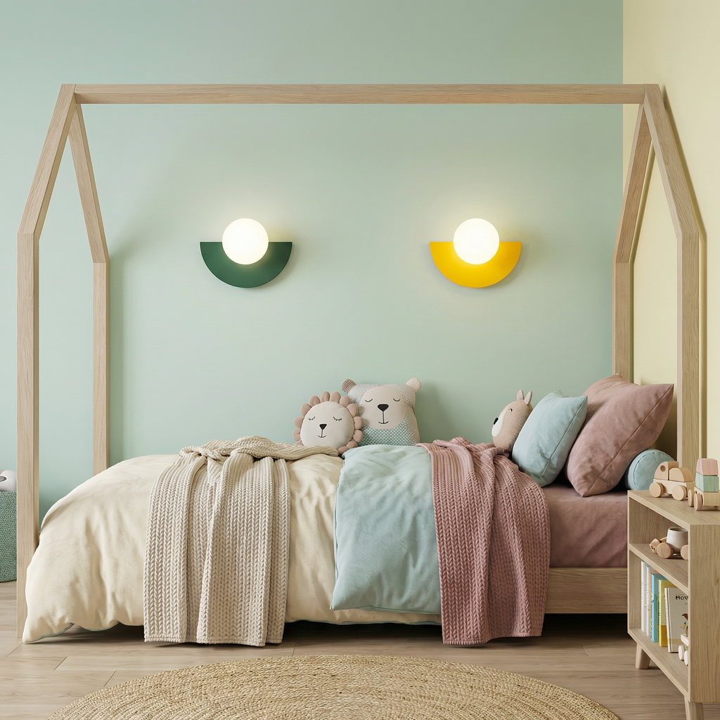 Summit Semicircle Wall Luminaire - Built-In LED Wall Light