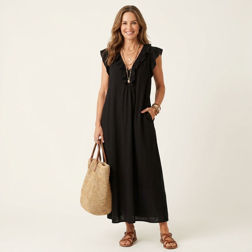 ÉLINA™ | Robe Bohème Fluide