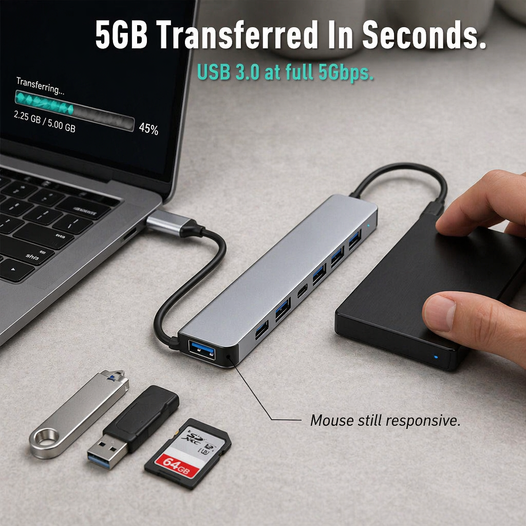 RamixPro — Conecta todo con un solo concentrador y acaba con el desorden de adaptadores - Souliia
