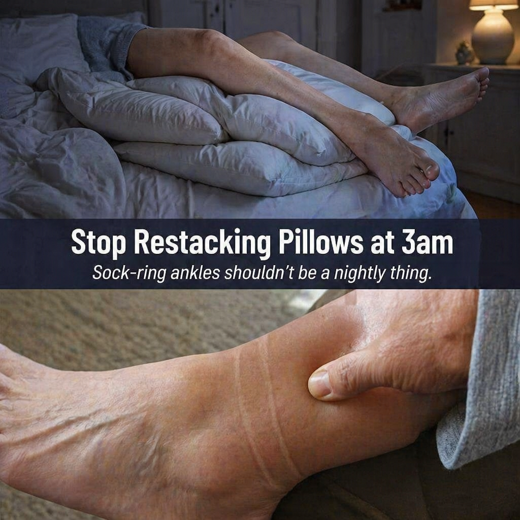 SereniLift — Drain Puffy Ankles and Sleep Through the Night Without Restacking Pillows - Souliia