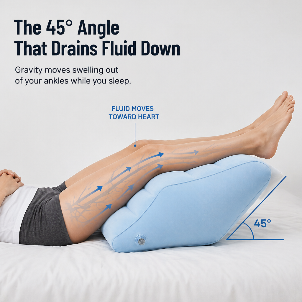 SereniLift — Drain Puffy Ankles and Sleep Through the Night Without Restacking Pillows - Souliia