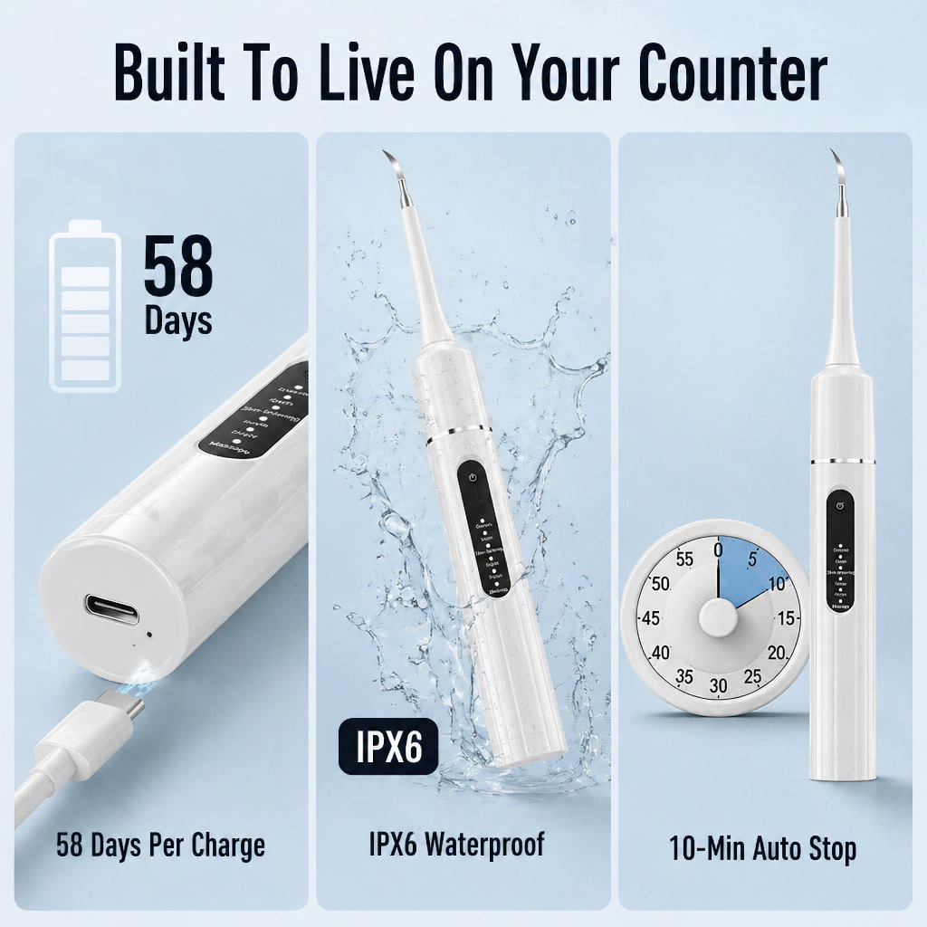 ShinePulse — Lift Tartar and Brighten Stains Between Dentist Cleanings - Souliia