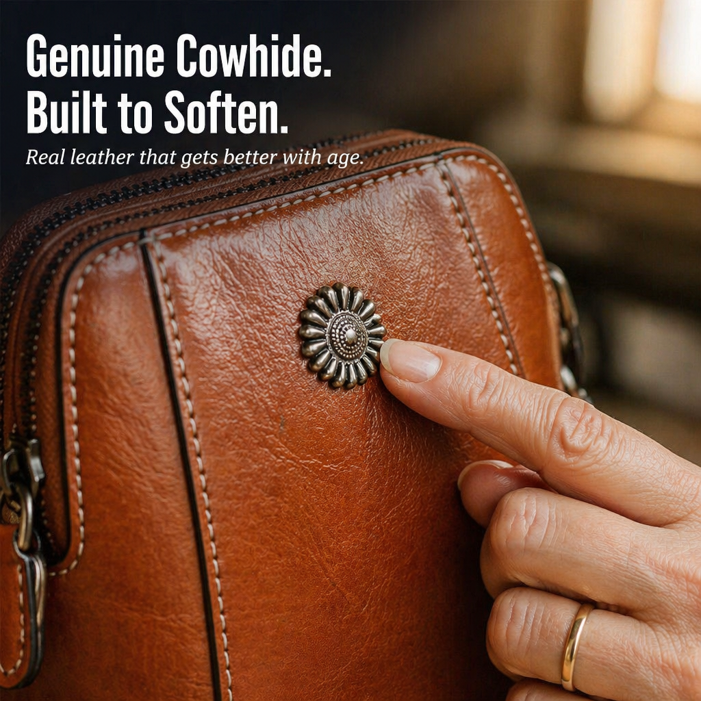 VividAura — Carry Phone, Cards & Lipstick in One Soft-Leather Crossbody - Souliia