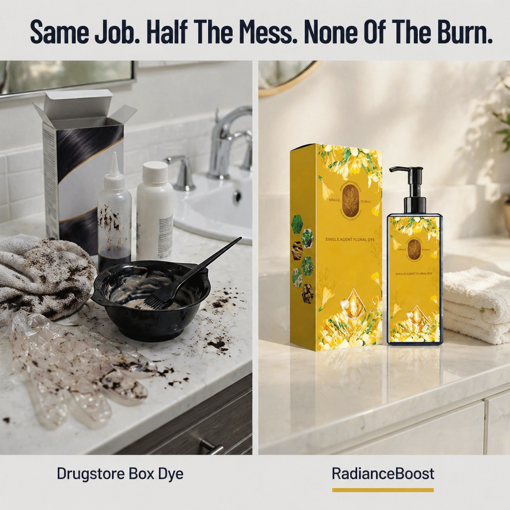 RadianceBoost — Wash In Rich Color That Covers Greys & Strengthens Strands - Souliia