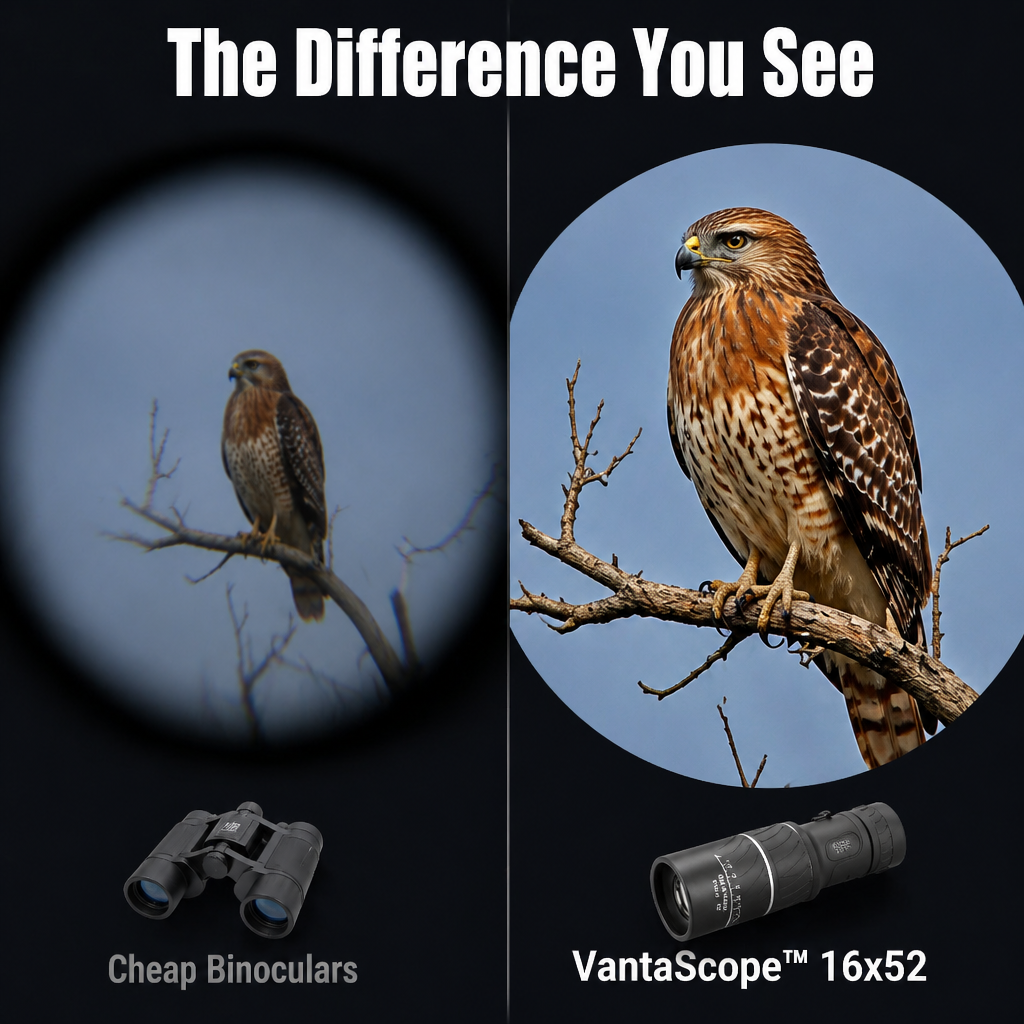 VantaScope — Observez nettement les oiseaux, la faune et les spectacles jusqu’à 5 miles de distance - Souliia