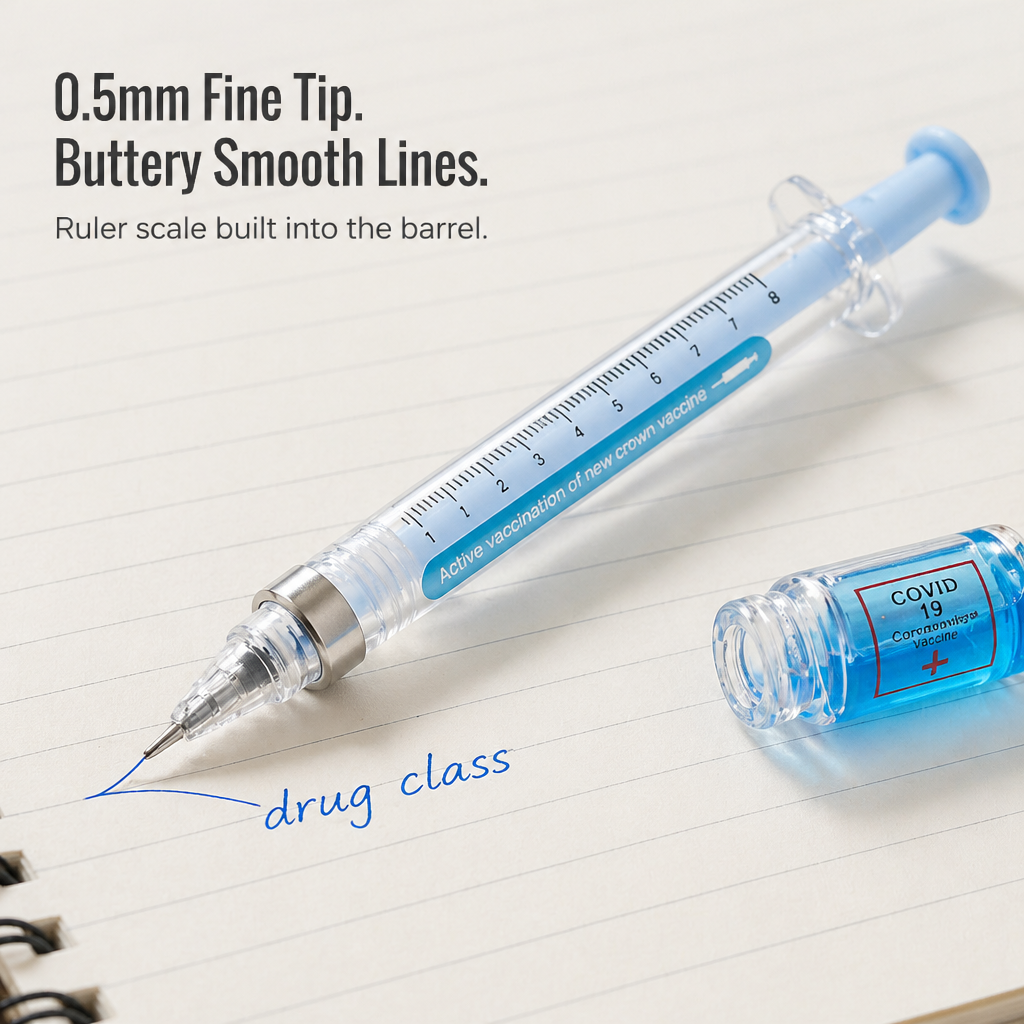 VibeSyringe — Color-Code Every Care Plan, Drug Card & Lecture Note With Buttery Smooth Ink - Souliia