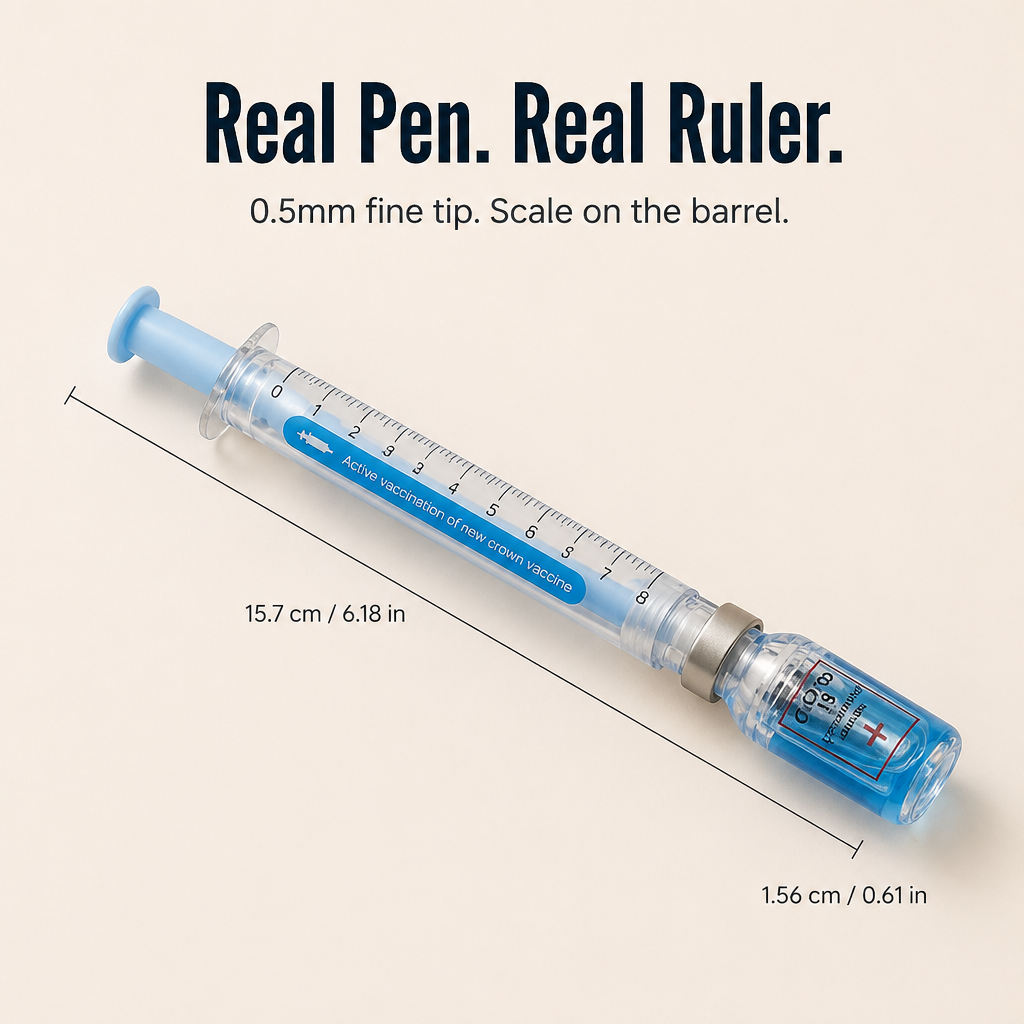 VibeSyringe — Color-Code Every Care Plan, Drug Card & Lecture Note With Buttery Smooth Ink - Souliia