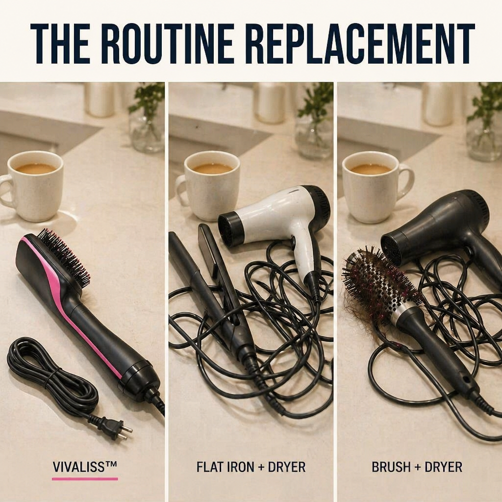VivaLiss — Smooth Damp Hair in Minutes Without the Three-Tool Juggle - Souliia