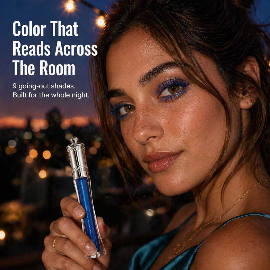 Radiant Lash Elixir — Χρωματίστε βλεφαρίδες, γραμμή ματιών και φρύδια με χρώμα που διαρκεί όλη νύχτα - Souliia