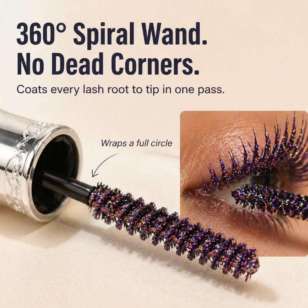 Radiant Lash Elixir — Χρωματίστε βλεφαρίδες, γραμμή ματιών και φρύδια με χρώμα που διαρκεί όλη νύχτα - Souliia