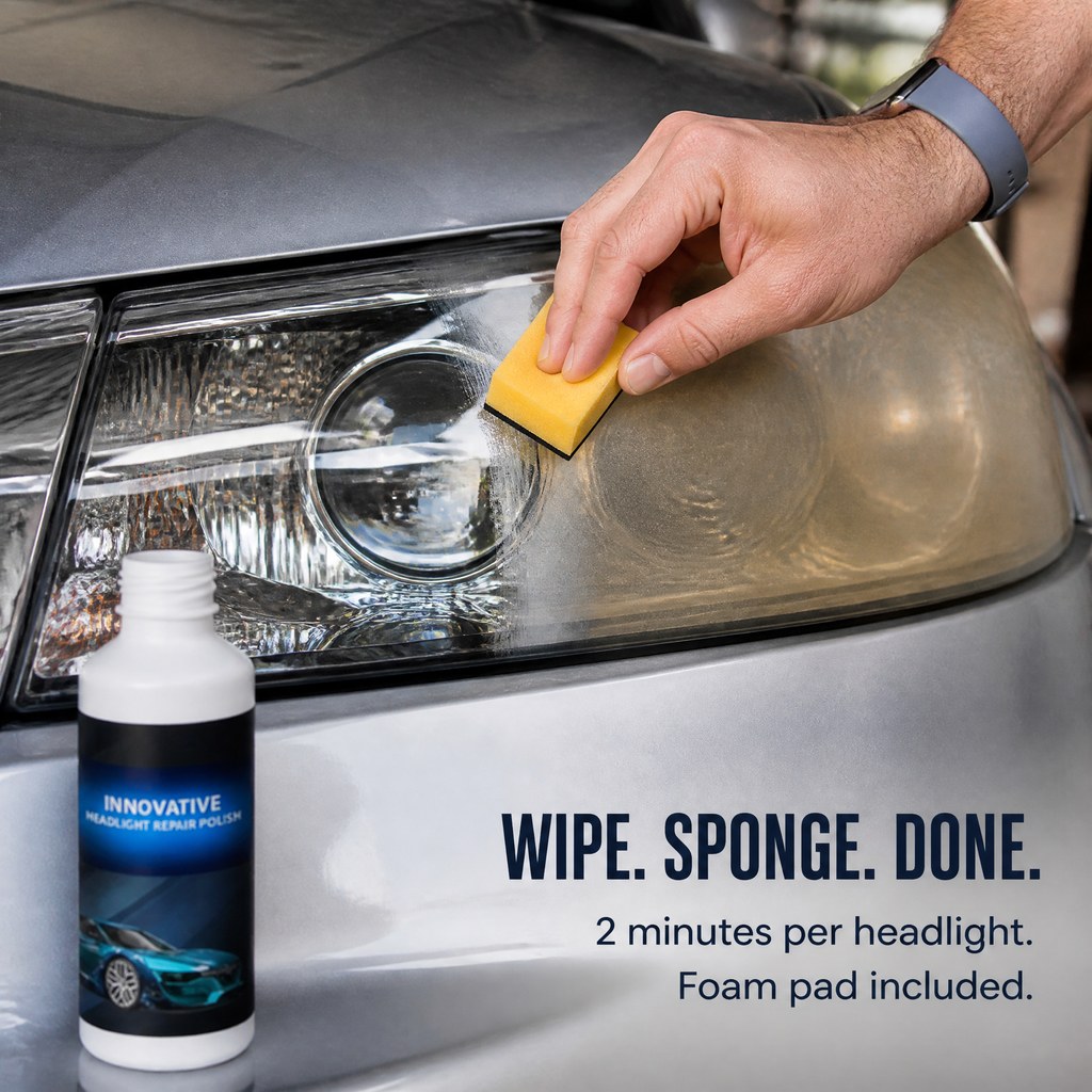 RadianceGuard — Erase Yellow Haze and Drive With Crystal-Clear Headlights - Souliia