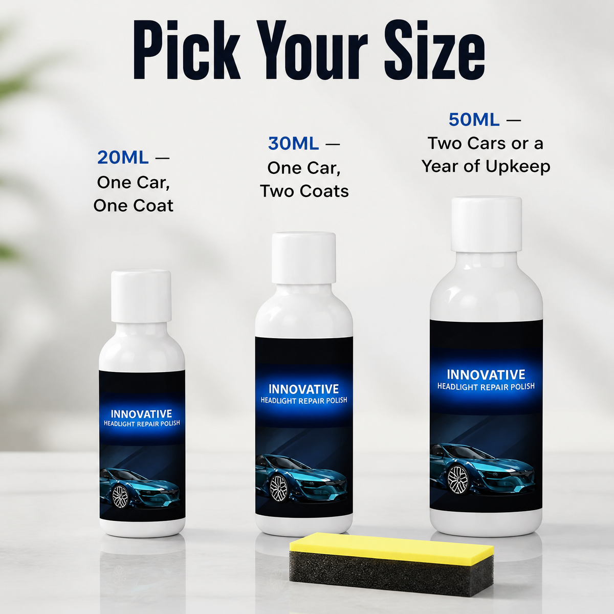 RadianceGuard — Erase Yellow Haze and Drive With Crystal-Clear Headlights - Souliia