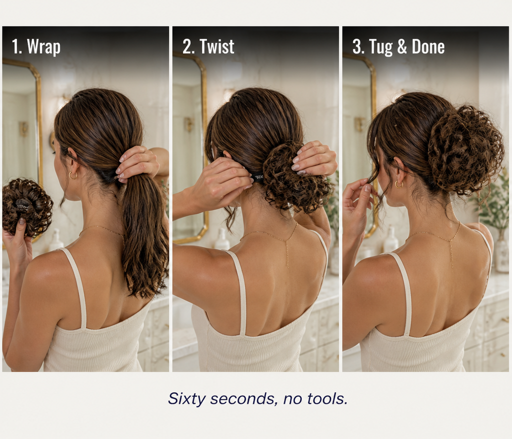 ViviSilk — Wrap, Twist & Wear a Full Messy Bun in Under a Minute - Souliia