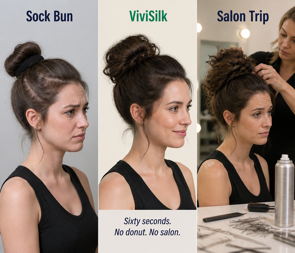 ViviSilk — Wrap, Twist & Wear a Full Messy Bun in Under a Minute - Souliia