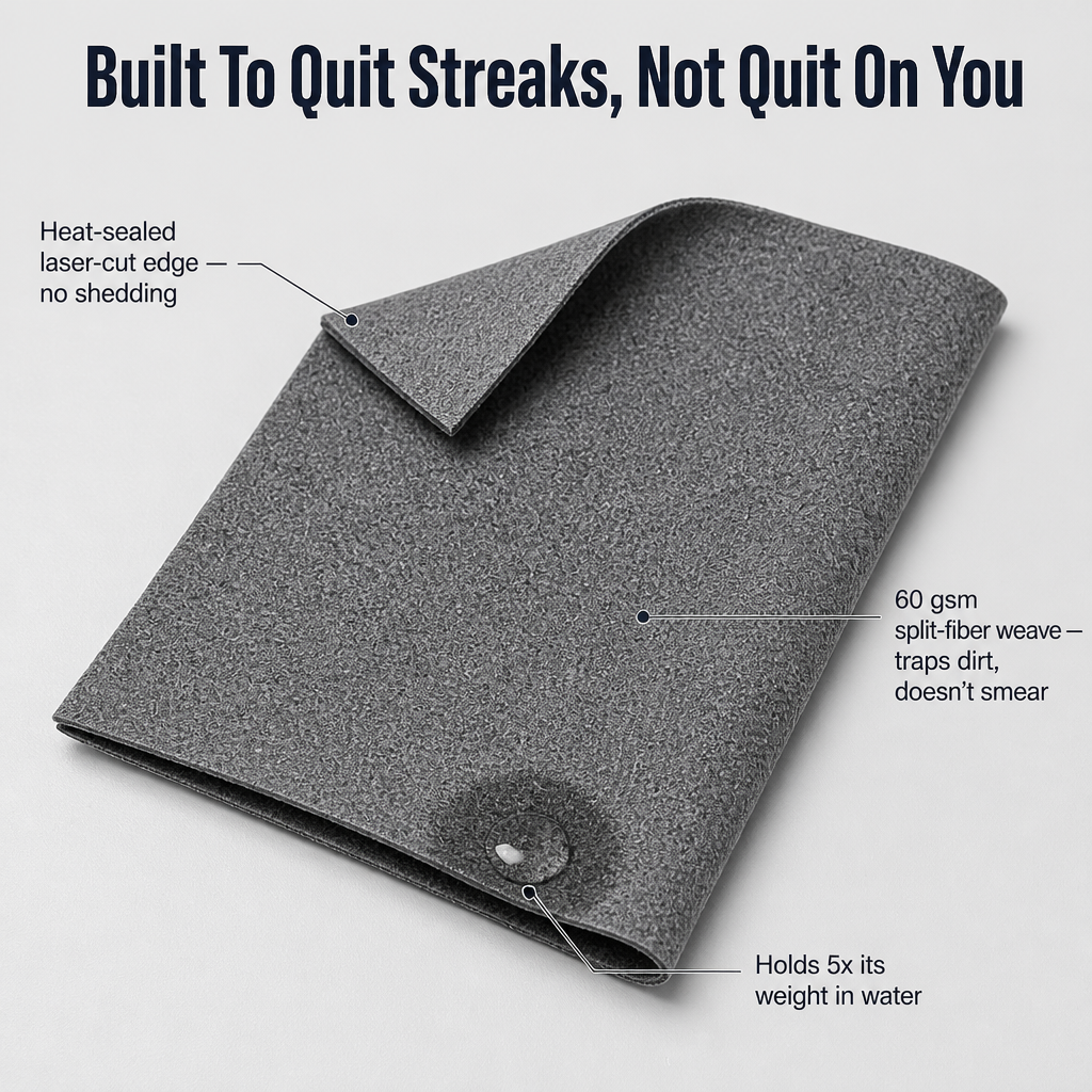 VibraPure — Wipe Glass, Screens, and Chrome Streak-Free in One Pass - Souliia