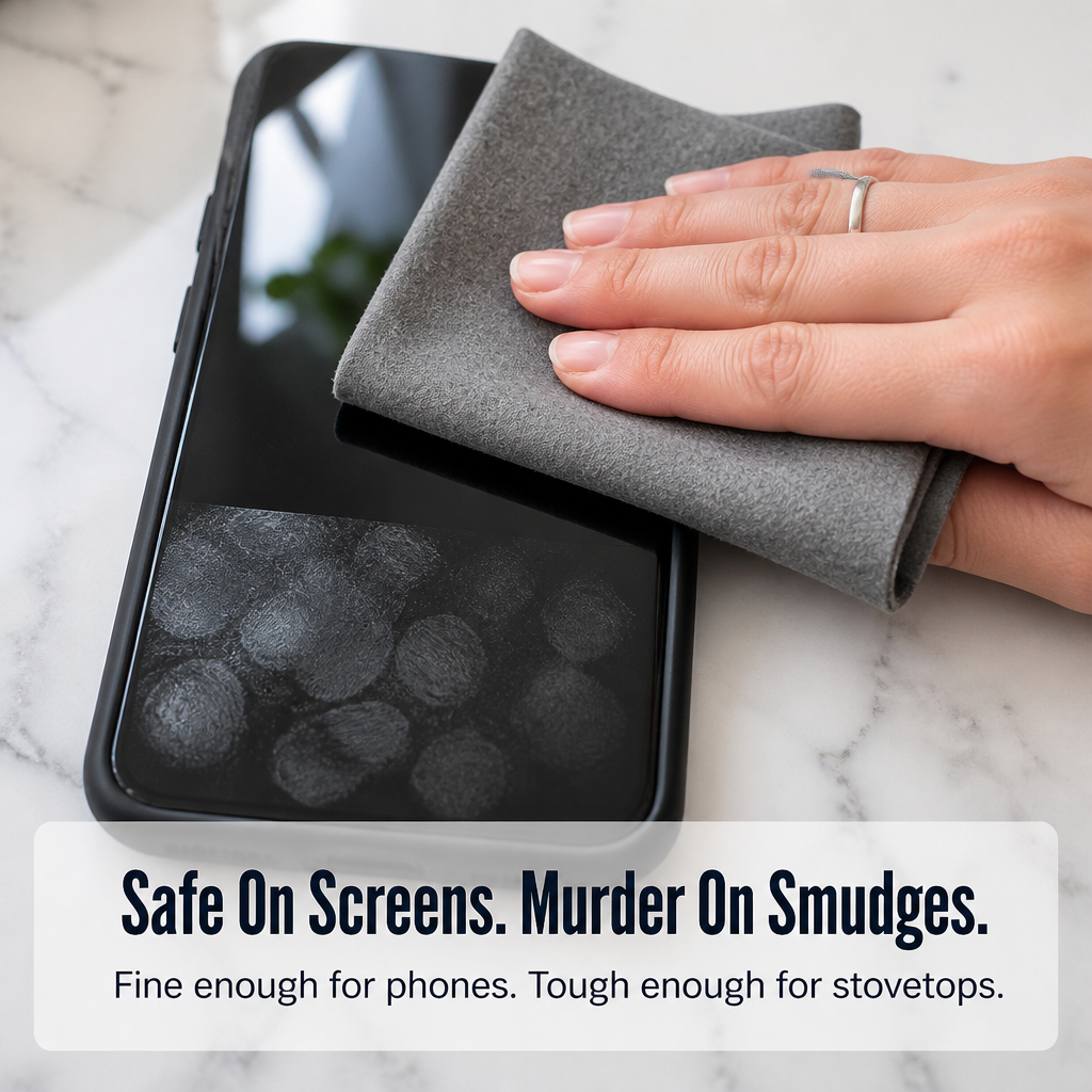 VibraPure — Wipe Glass, Screens, and Chrome Streak-Free in One Pass - Souliia