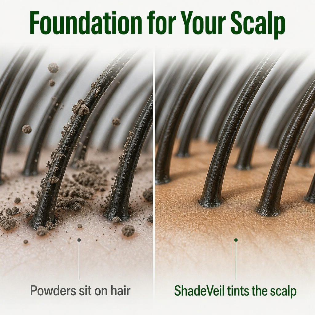 ShadeVeil — Cover Thinning Spots and Fake Fuller Hair in Seconds - Souliia