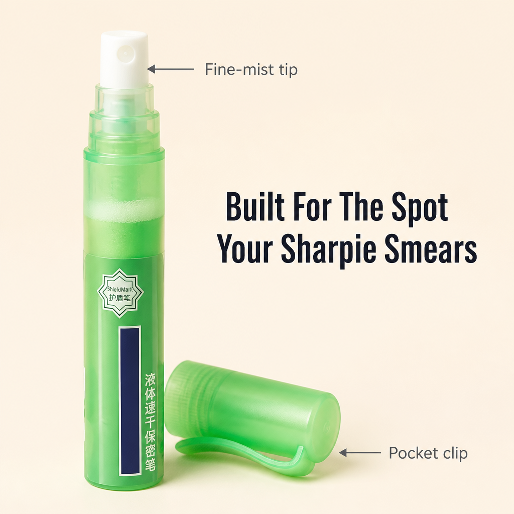 ShieldMark — Spray Names, Addresses & Barcodes Off Any Shipping Label - Souliia