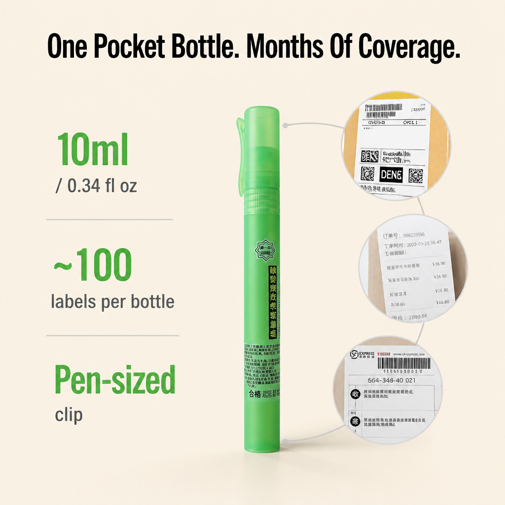 ShieldMark — Spray Names, Addresses & Barcodes Off Any Shipping Label - Souliia